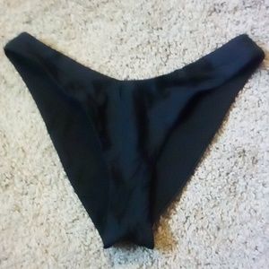 Aerie Black Bikini Bottoms